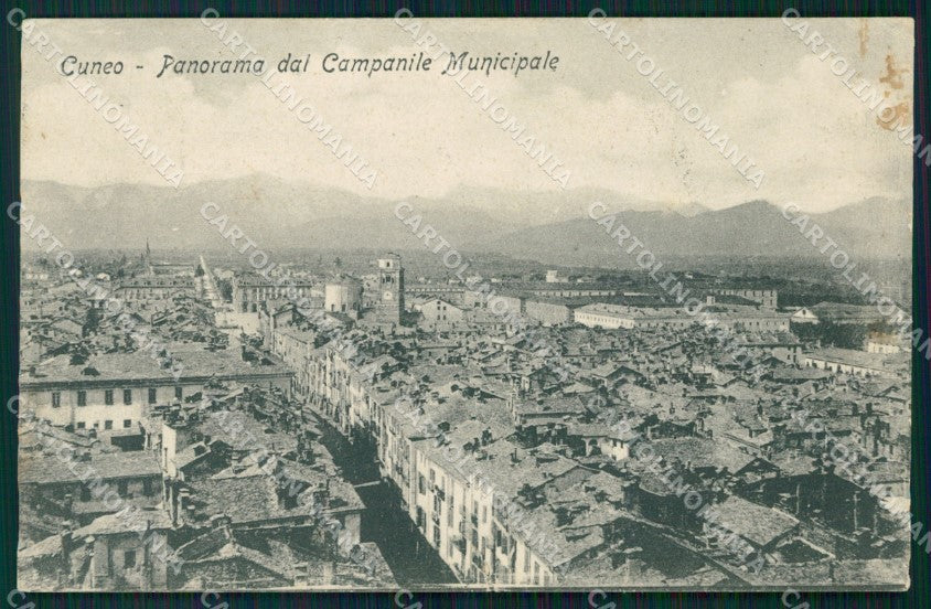 Cuneo Città Panorama cartolina MT5449 – fronte