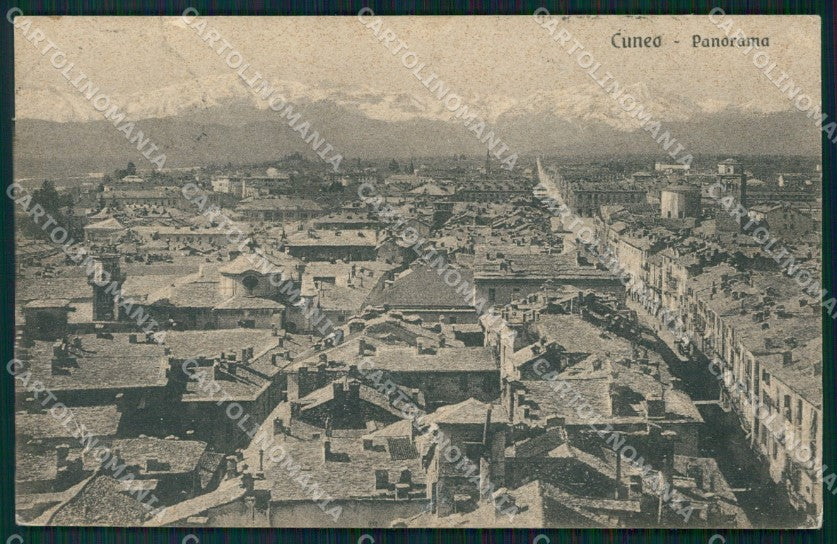 Cuneo Città Panorama cartolina MT5450 – fronte