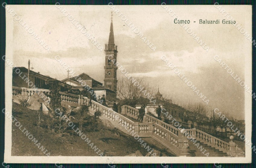 Cuneo Città TRACCE UMIDO cartolina MT5465 – fronte
