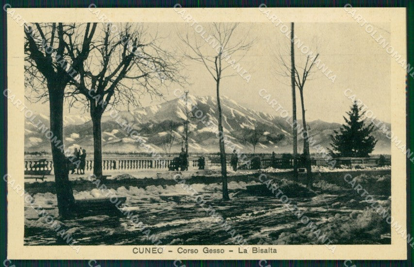 Cuneo Città Corso Gesso cartolina MT5466 – fronte