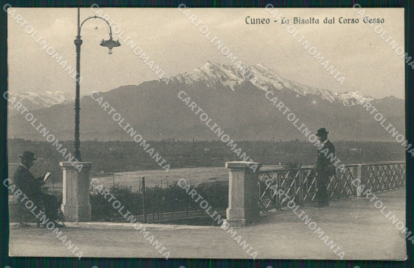 Cuneo Città Corso Gesso cartolina MT5470 – fronte