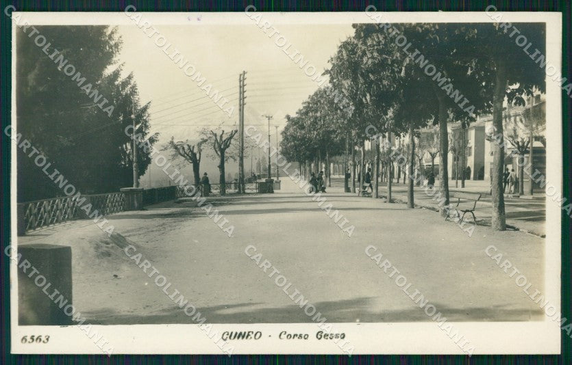 Cuneo Città Corso Gesso Foto cartolina MT5476 – fronte