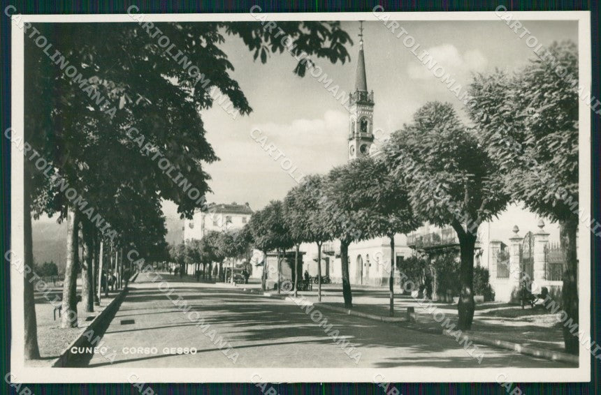 Cuneo Città Corso Gesso Foto cartolina MT5478 – fronte