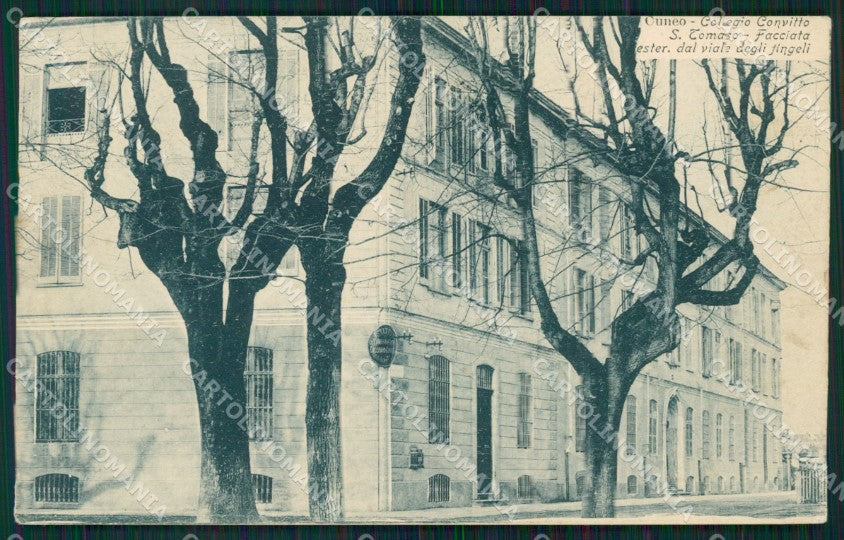 Cuneo Città Collegio San Tomaso cartolina MT5503 – fronte