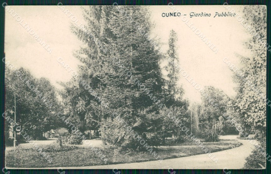 Cuneo Città Giardino Pubblico cartolina MT5509 – fronte