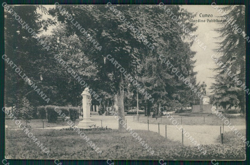 Cuneo Città Giardino Pubblico cartolina MT5510 – fronte