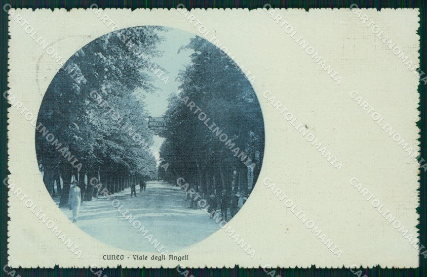 Cuneo Città Viale degli Angeli cartolina MT5512 – fronte