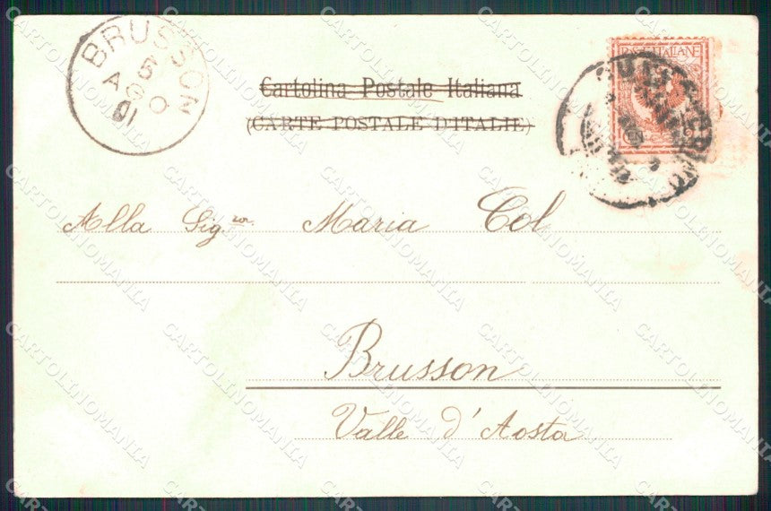 Cuneo Città Santuario Madonna degli Angeli ABRASA cartolina MT5527 – retro