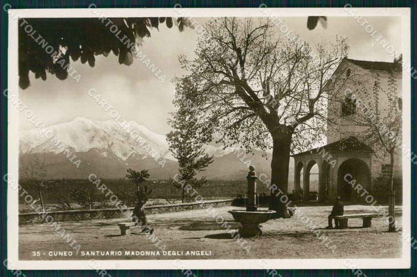 Cuneo Città Santuario Madonna degli Angeli Foto cartolina MT5530 – fronte