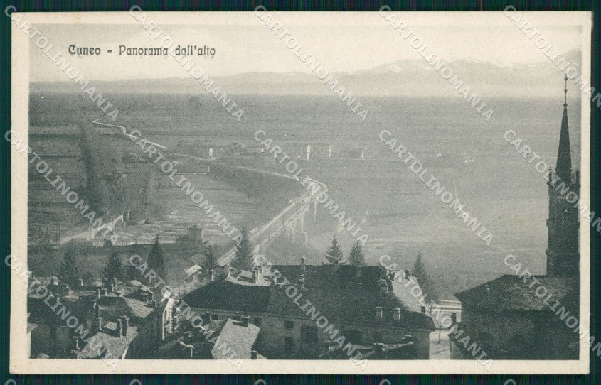 Cuneo Città Panorama cartolina MT5536 – fronte