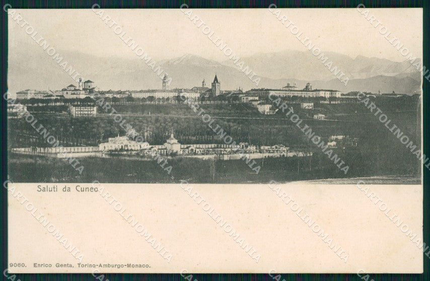 Cuneo Città Panorama cartolina MT5543 – fronte