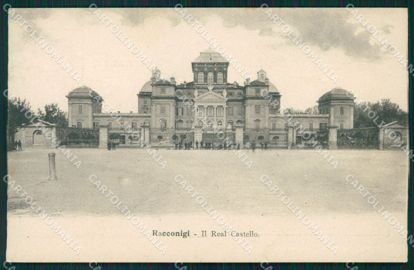 Cuneo Racconigi Castello cartolina MT5560 – fronte