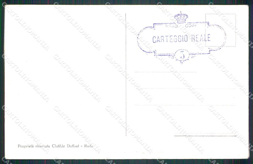 Cuneo Racconigi Castello cartolina MT5564 – retro