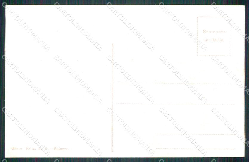 Cuneo Saluzzo Panorama cartolina MT5584 – retro