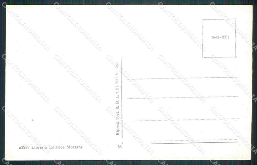 Cuneo Saluzzo Via Silvio Pellico cartolina MT5606 – retro