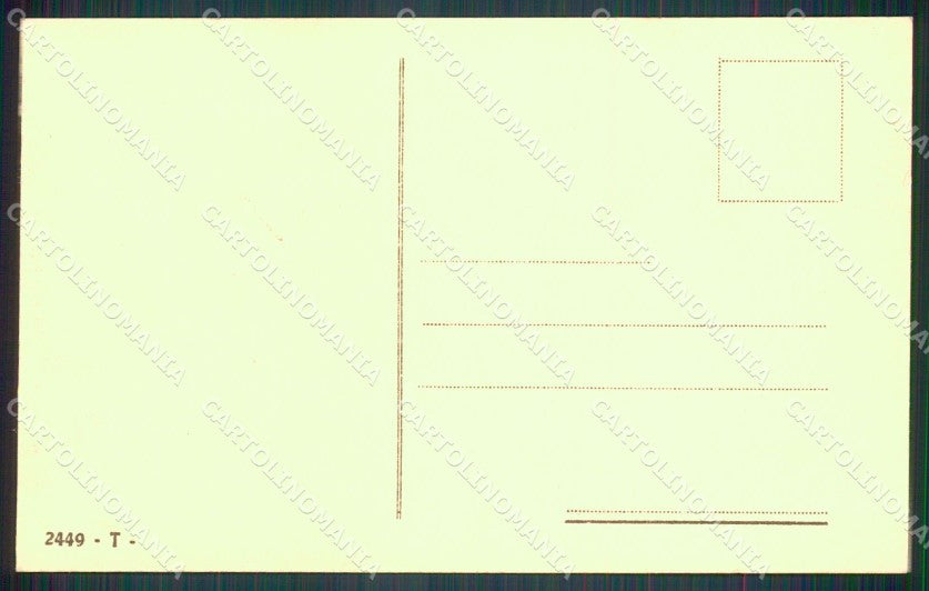 Cuneo Saluzzo Via Ospedale cartolina MT5608 – retro