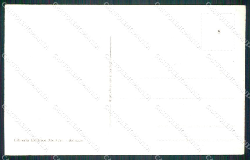 Cuneo Saluzzo Foto cartolina MT5644 – retro