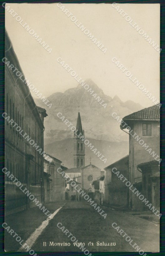 Cuneo Saluzzo Monviso Foto cartolina MT5646 – fronte