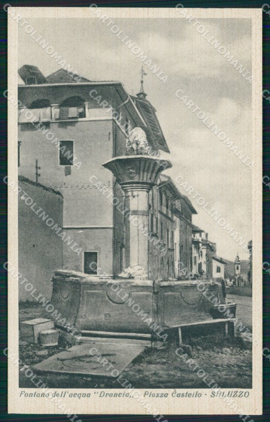 Cuneo Saluzzo Fontana cartolina MT5651 – fronte