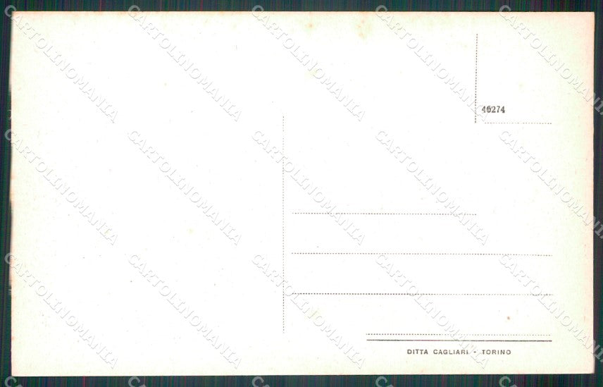 Cuneo Saluzzo Piazza Cavour cartolina MT5659 – retro