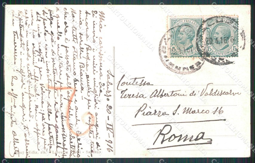 Cuneo Saluzzo Verzuolo cartolina MT5667 – retro