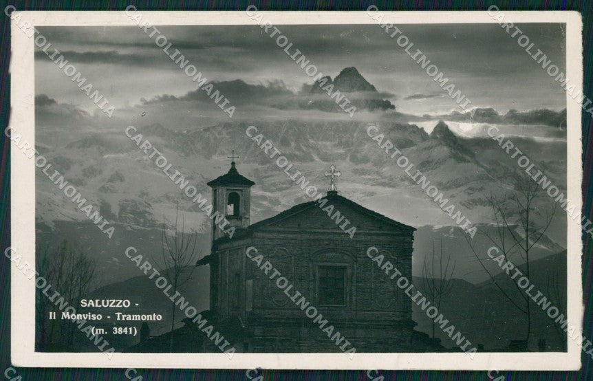 Cuneo Saluzzo Monviso Foto cartolina MT5668 – fronte