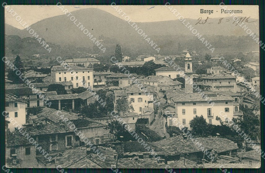 Cuneo Barge Panorama cartolina MT5671 – fronte