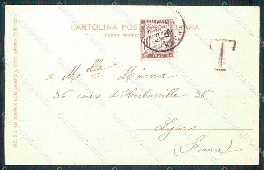 Cuneo Paesana Valle Po cartolina MT5687 – retro