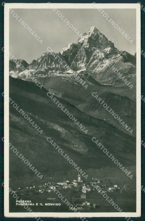 Cuneo Paesana Panorama Monviso Foto cartolina MT5689 – fronte
