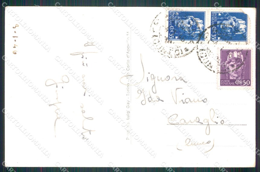 Cuneo Paesana Panorama Monviso Foto cartolina MT5689 – retro