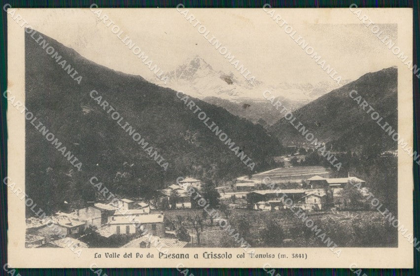 Cuneo Paesana Crissolo Monviso Valle Po cartolina MT5699 – fronte