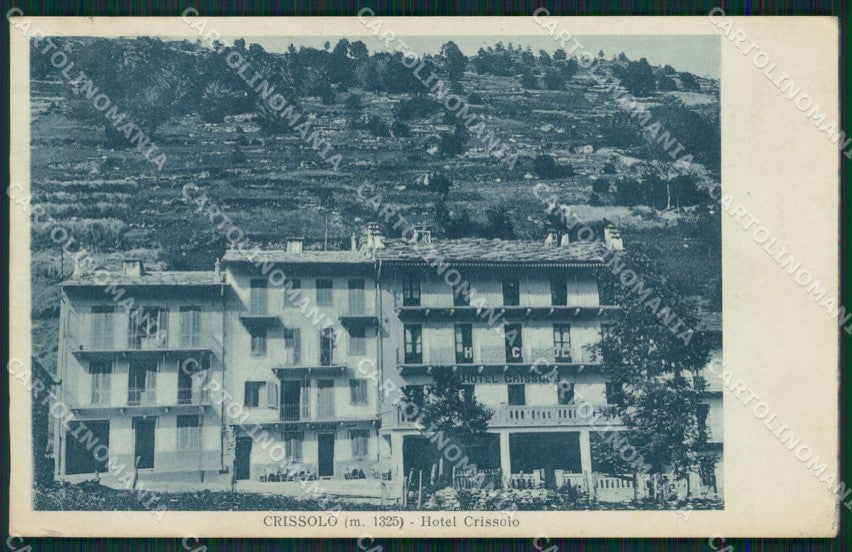 Cuneo Crissolo Hotel cartolina MT5706 – fronte