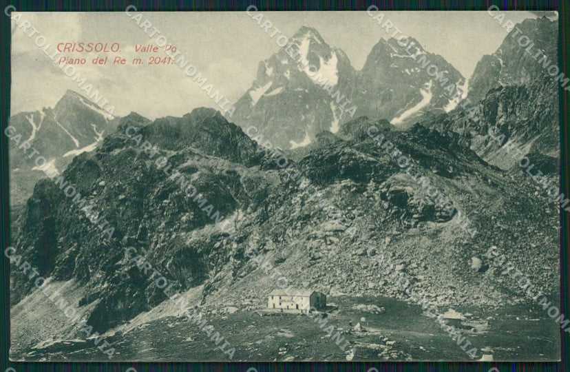 Cuneo Monviso Piano del Re Crissolo Valle Po cartolina MT5728 – fronte