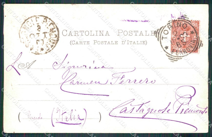 Cuneo Monviso Sorgenti del Po cartolina MT5731 – retro