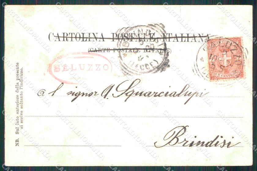 Cuneo Monviso Lago Chiaretto Valle Po cartolina MT5733 – retro