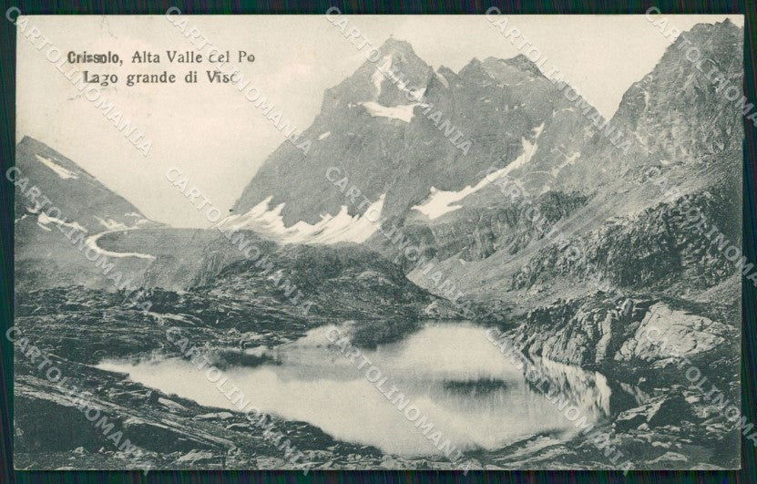 Cuneo Monviso Lago Grande cartolina MT5735 – fronte