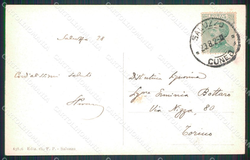 Cuneo Monviso Lago Superiore cartolina MT5736 – retro