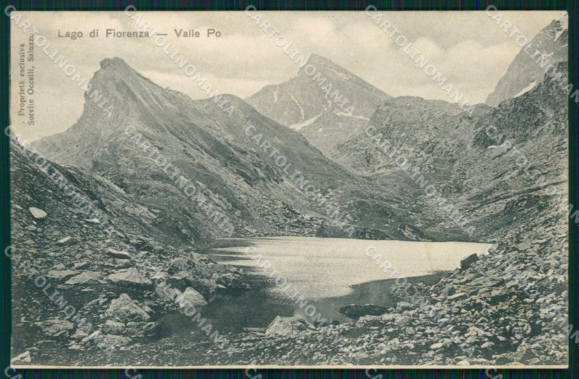 Cuneo Monviso Lago di Fiorenza Valle Po cartolina MT5737 – fronte