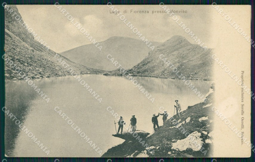 Cuneo Monviso Lago di Fiorenza Valle Po cartolina MT5738 – fronte