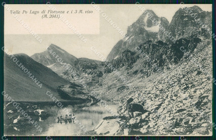 Cuneo Monviso Lago di Fiorenza Valle Po cartolina MT5739 – fronte