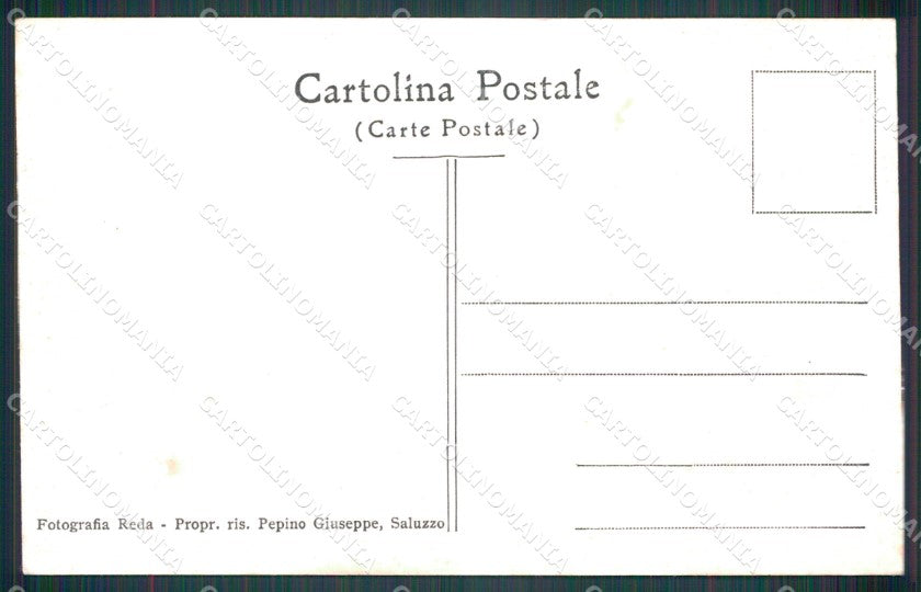 Cuneo Monviso Lago Grande Colle di Viso Valle Po cartolina MT5743 – retro