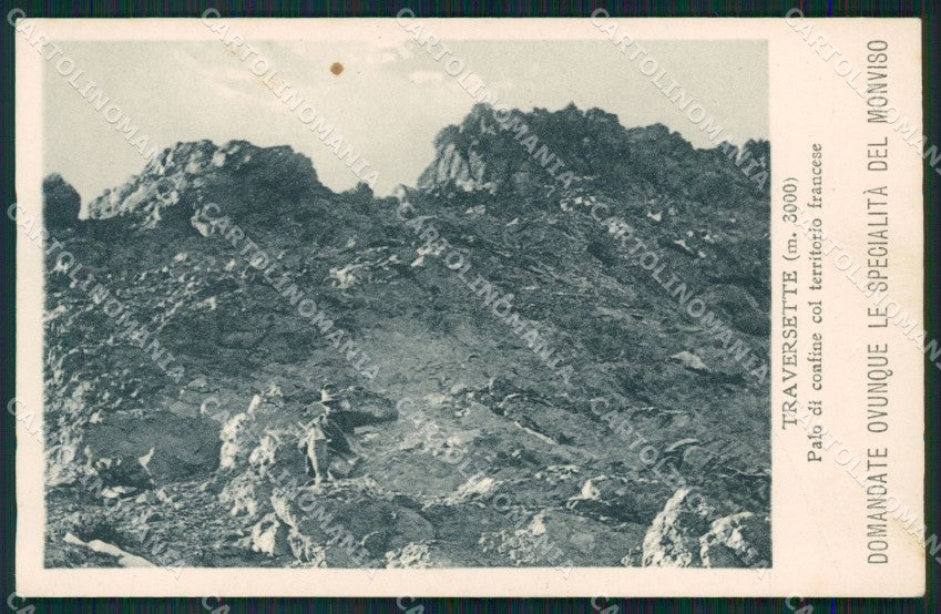 Cuneo Monviso Traversette cartolina MT5747 – fronte