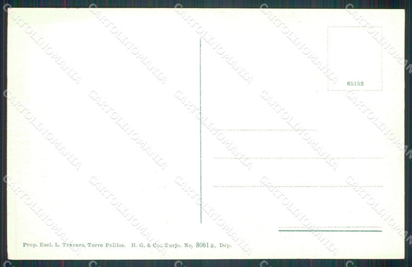 Cuneo Monviso Traversette cartolina MT5748 – retro