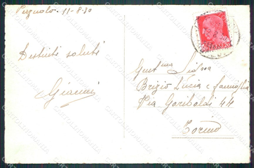 Cuneo Verzuolo Panorama cartolina MT5752 – retro