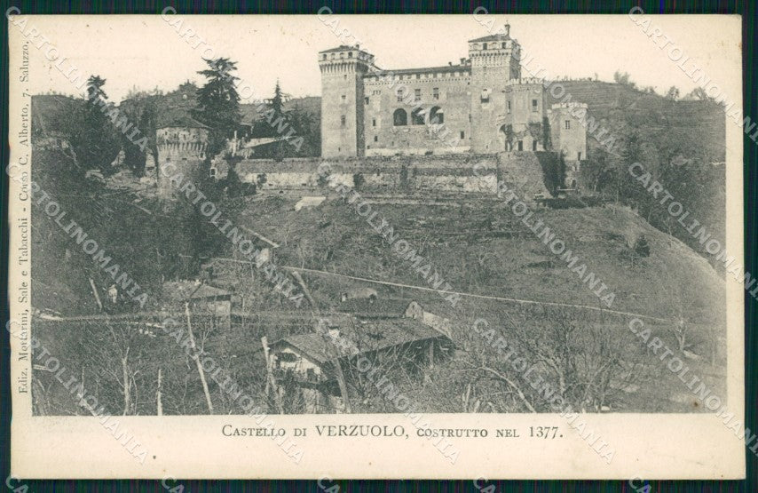 Cuneo Verzuolo Castello cartolina MT5753 – fronte