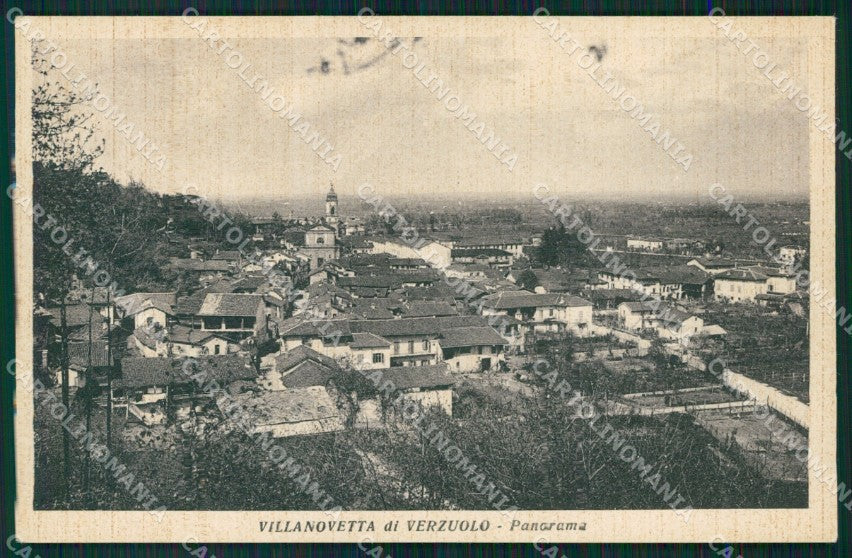Cuneo Verzuolo Villanovetta cartolina MT5759 – fronte