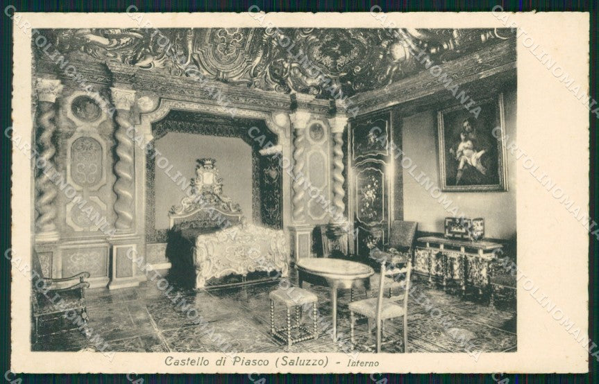 Cuneo Piasco Castello cartolina MT5770 – fronte