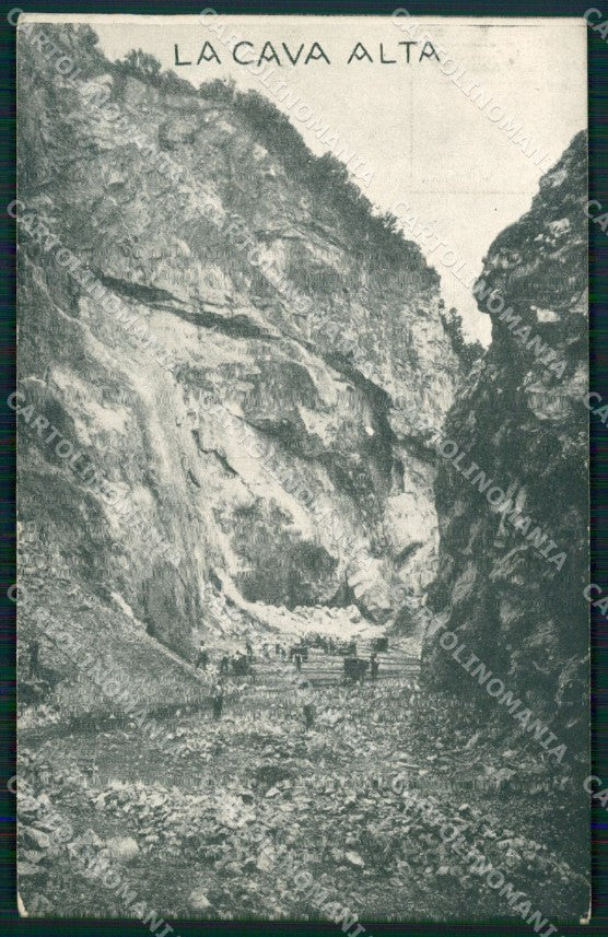 Cuneo Piasco Cava Alta Calce cartolina MT5773 – fronte