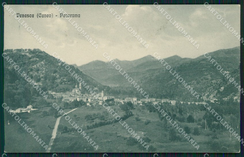 Cuneo Venasca Panorama cartolina MT5774 – fronte