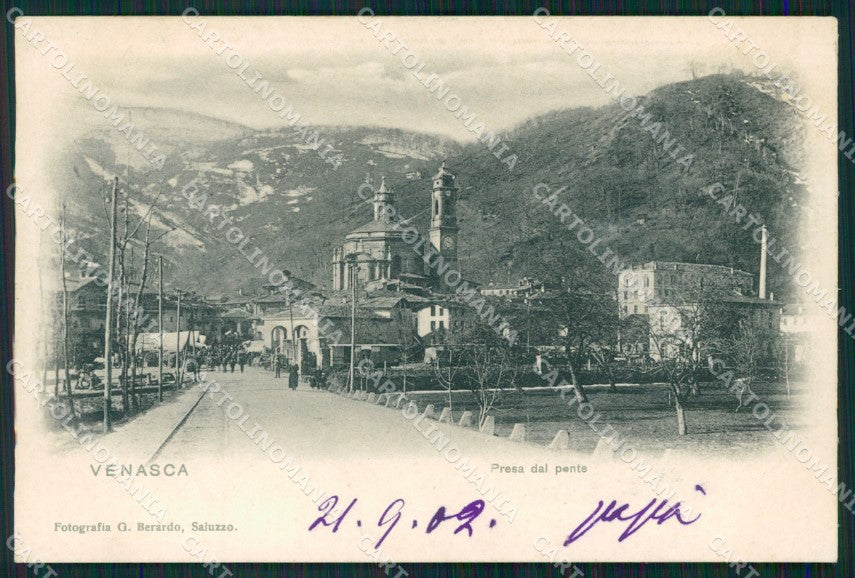 Cuneo Venasca cartolina MT5775 – fronte
